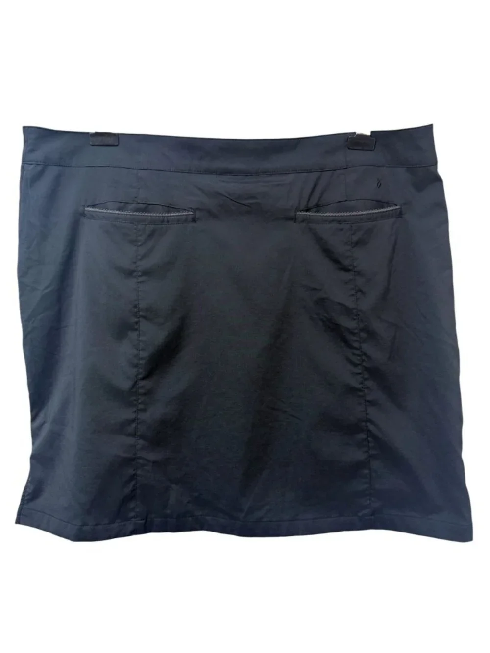 Nancy Lopez Golf Skort Plus Size 22 Black Performance Casual Athletic Skirt